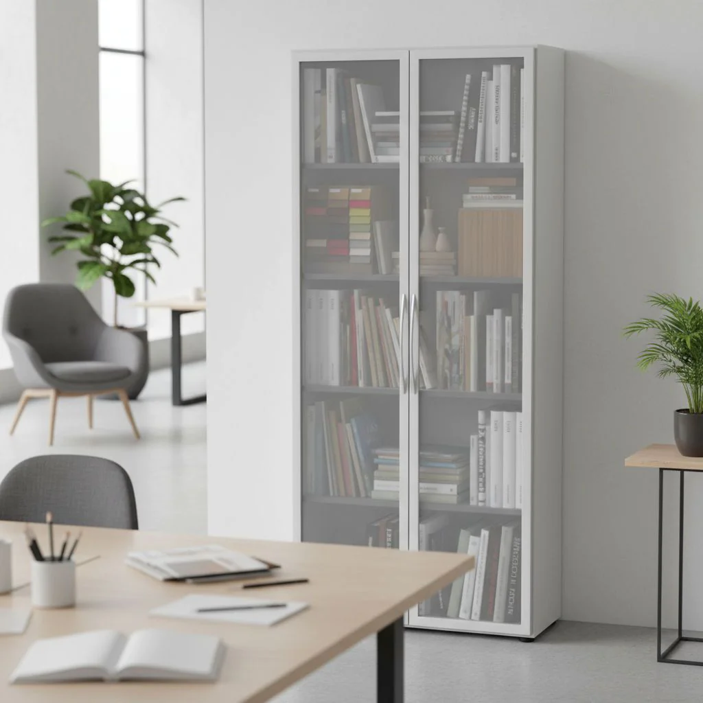 Aktenschrank Glas Basic 5 OH von Hammerbacher - Produktbild 1 von 13