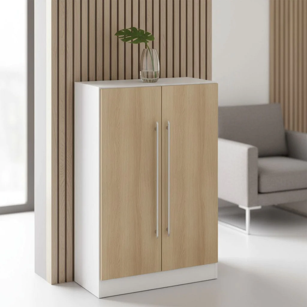 Aktenschrank Solid 3 OH von Hammerbacher - Produktbild 3 von 17