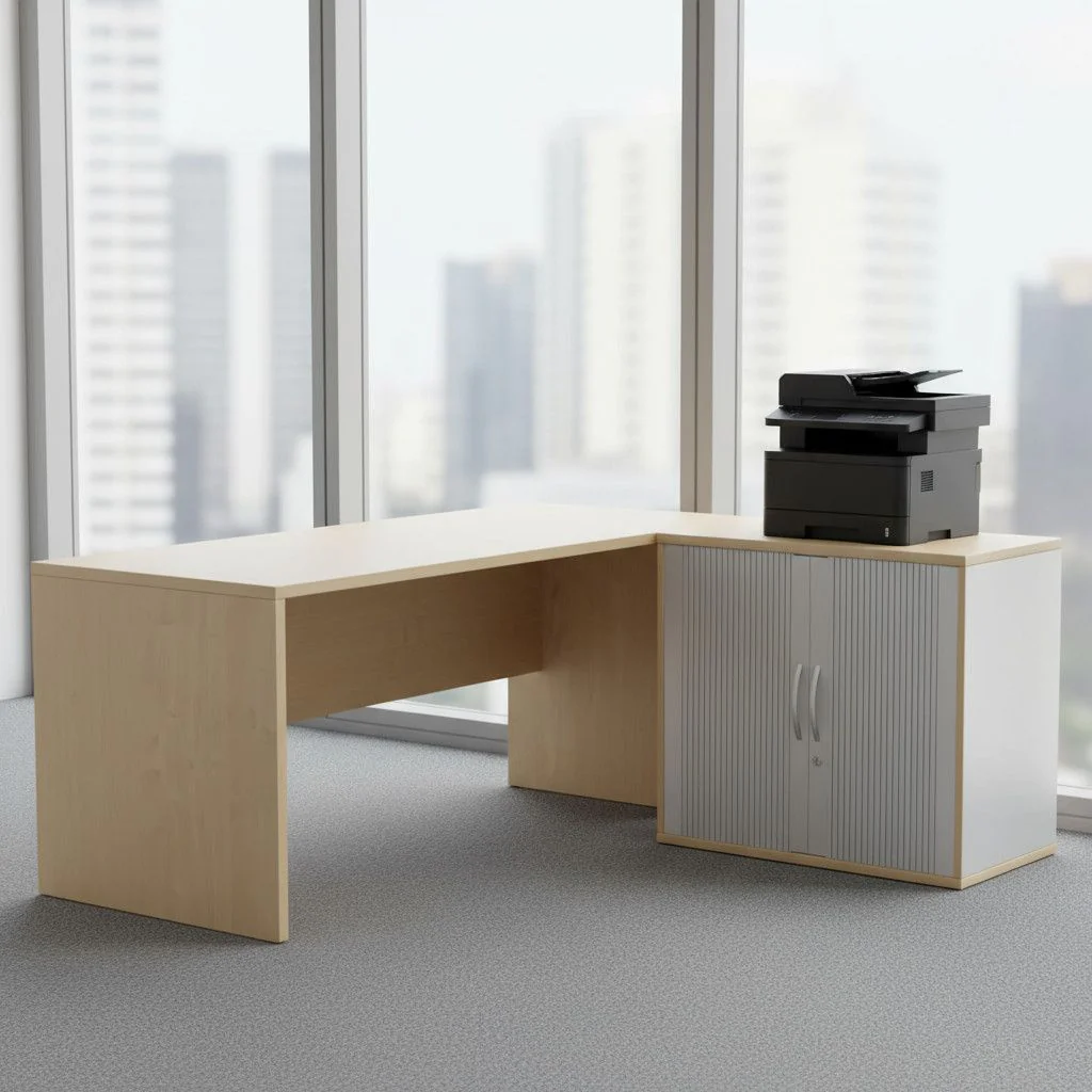 Anstell-Rollladenschrank 2 OH - B 80 cm von Geramöbel - Produktbild 3 von 10