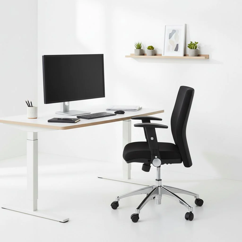 Bürostuhl Drehstuhl LAGUNA PRO Stoff schwarz von HJH - Produktbild 3 von 6