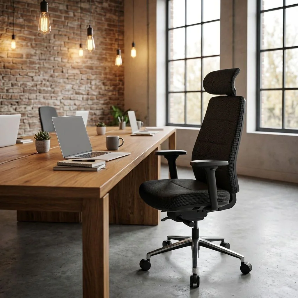 Bürostuhl Drehstuhl PHOENIX PRO I Stoff schwarz von HJH - Produktbild 3 von 15