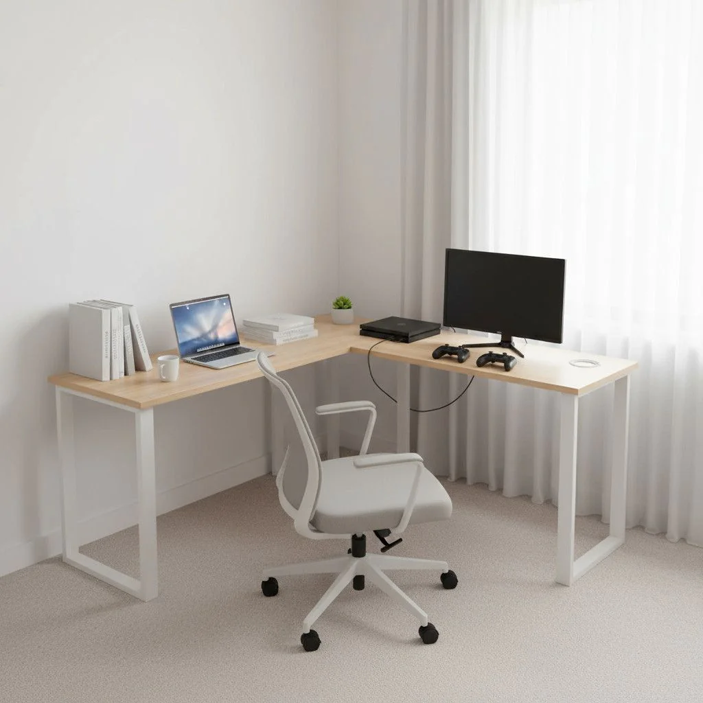 Eckschreibtisch Schreibtisch Computertisch WORKSPACE BASIC I 165 x 120 cm von HJH - Produktbild 2 von 16