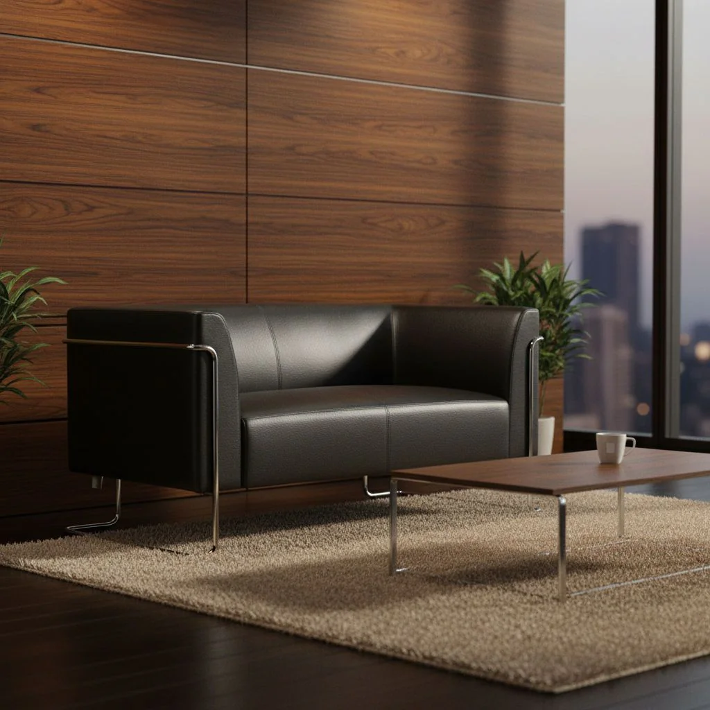 Loungesofa CURACAO Kunstleder 2-Sitzer von HJH - Produktbild 3 von 6