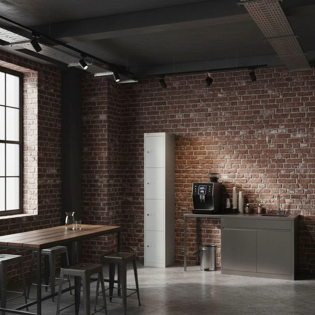 Office Schließfachschrank - 4F45 von Bisley - Produktbild 2 von 5