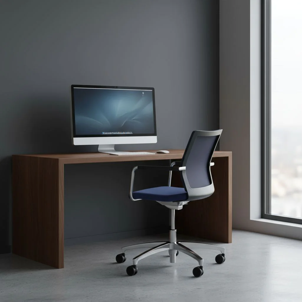 Konferenzdrehstuhl Stilo 6837 mesh comfort von Dauphin - Produktbild 5 von 5
