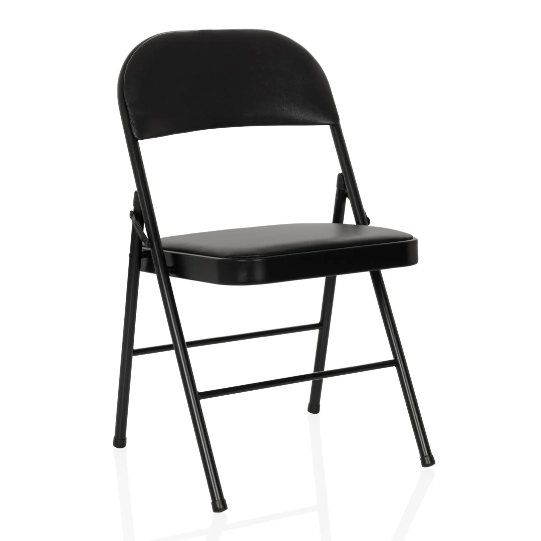 Konferenzstuhl Besucherstuhl Klappstuhl TUDELA H PU schwarz von HJH - Produktbild 5 von 14