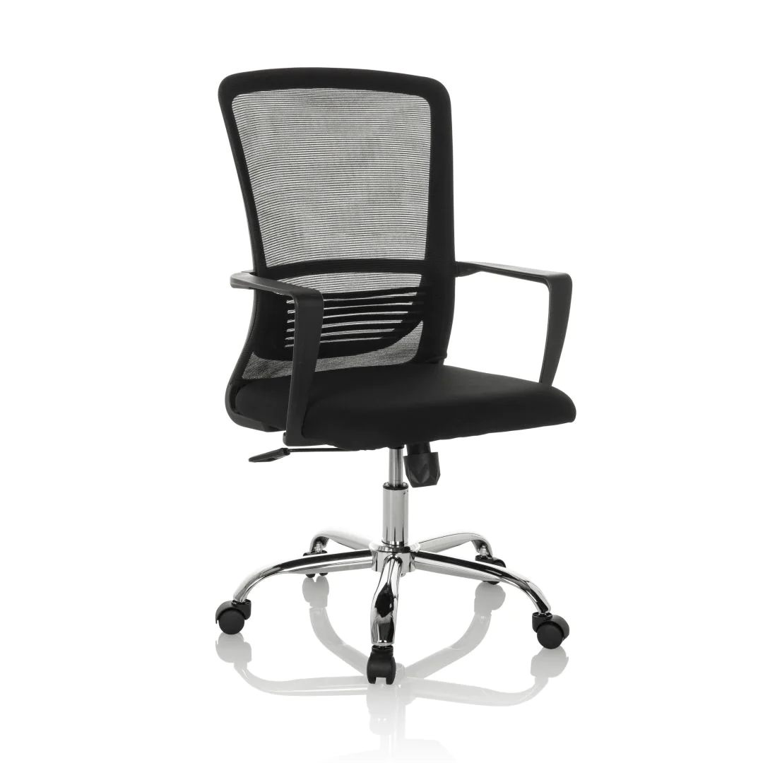 Bürostuhl Drehstuhl STAR-TEC S Netz Stoff schwarz von HJH - Produktbild 7 von 14