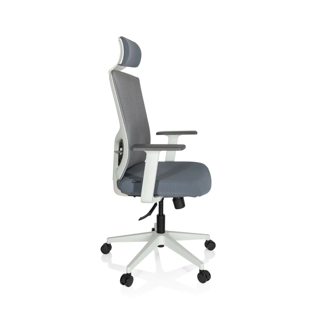 Bürostuhl Drehstuhl CAPTIVO BASE W Stoff Netzstoff grau von HJH - Produktbild 7 von 13
