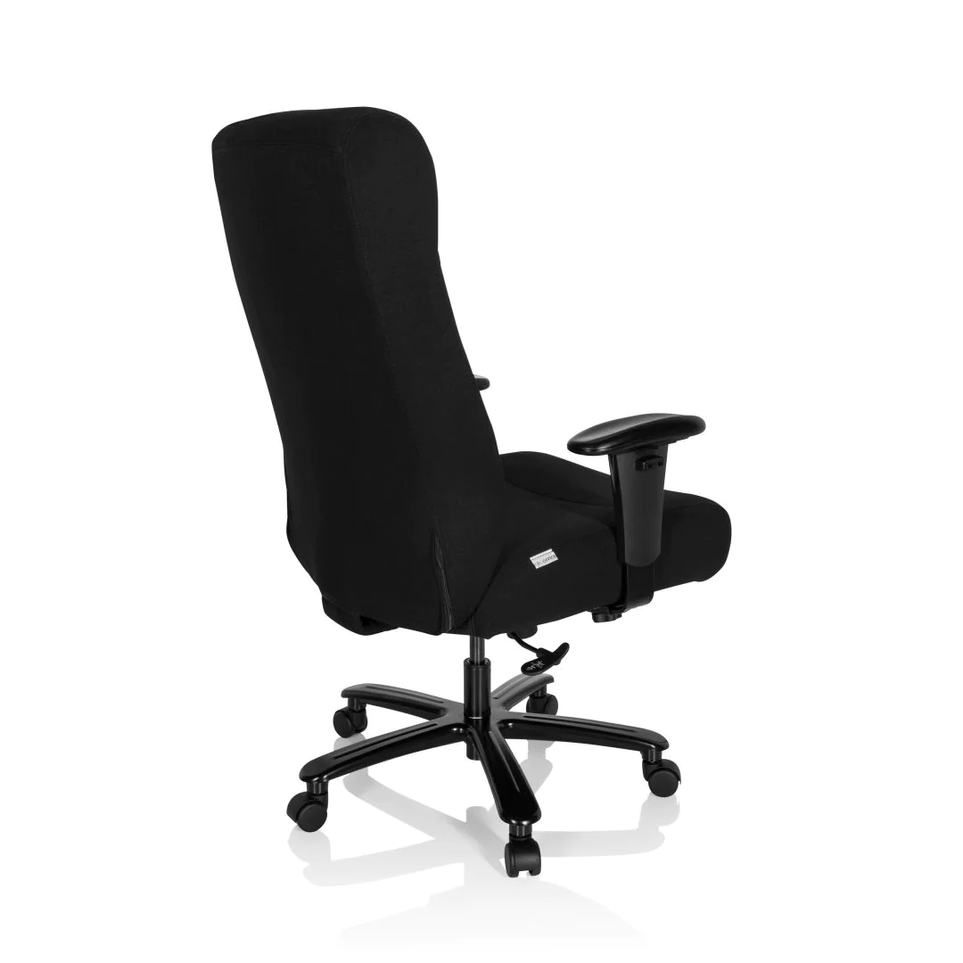 Chefsessel XXL EVEREST I Stoff schwarz von HJH - Produktbild 7 von 12