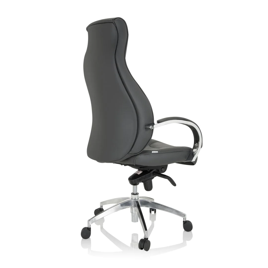 Bürostuhl Chefsessel ELEGANCE I Kunstleder grau von HJH - Produktbild 8 von 13
