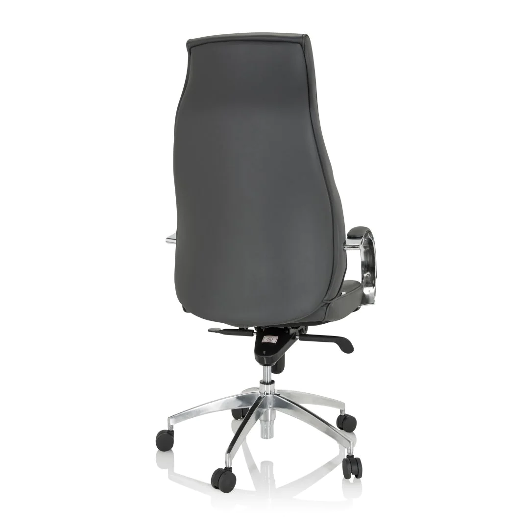 Bürostuhl Chefsessel ELEGANCE I Kunstleder grau von HJH - Produktbild 9 von 13
