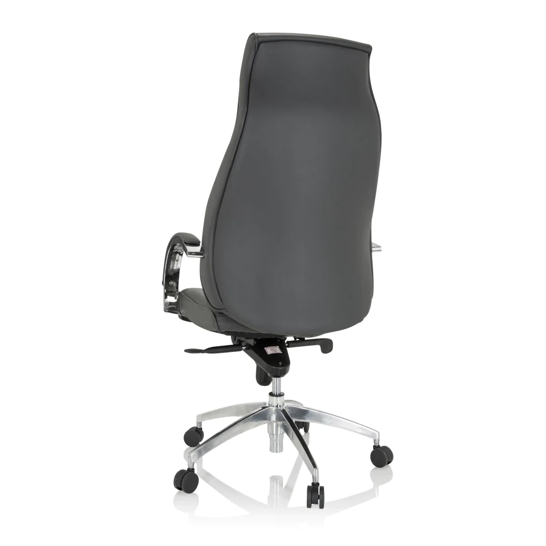 Bürostuhl Chefsessel ELEGANCE I Kunstleder grau von HJH - Produktbild 10 von 13