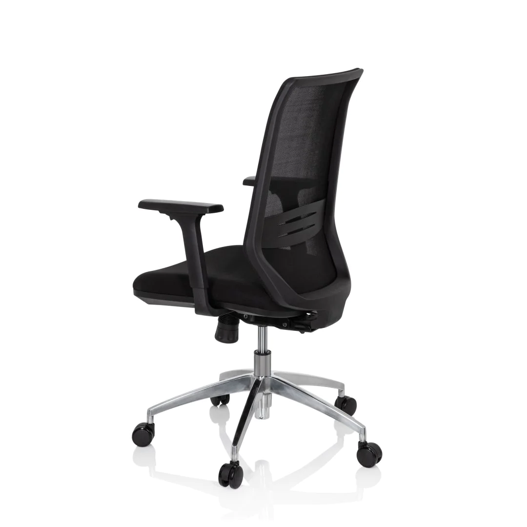 Bürostuhl Drehstuhl PROFONDO Netzstoff Stoff schwarz von HJH - Produktbild 11 von 13