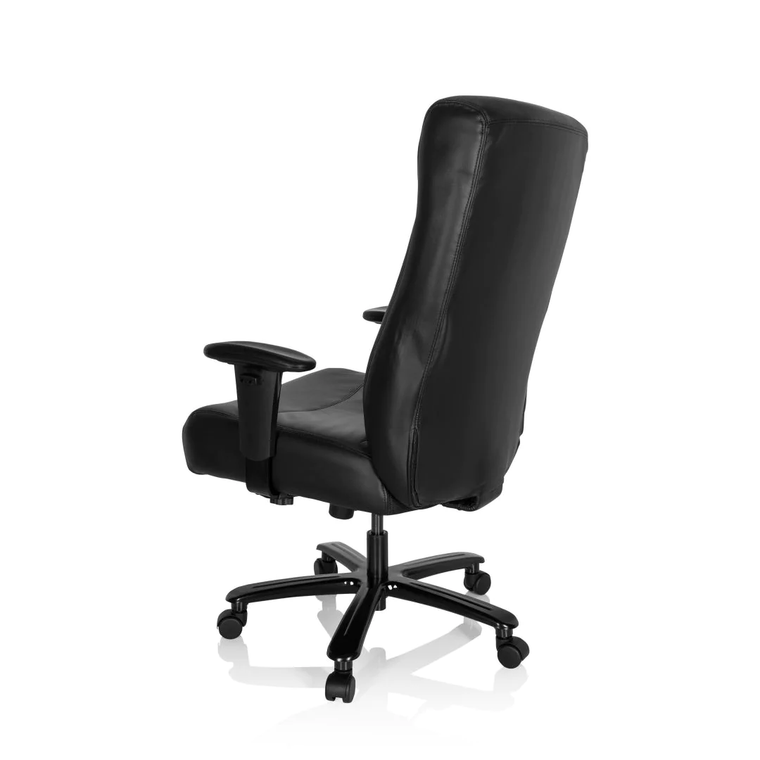 Chefsessel XXL EVEREST II Leder schwarz von HJH - Produktbild 10 von 12