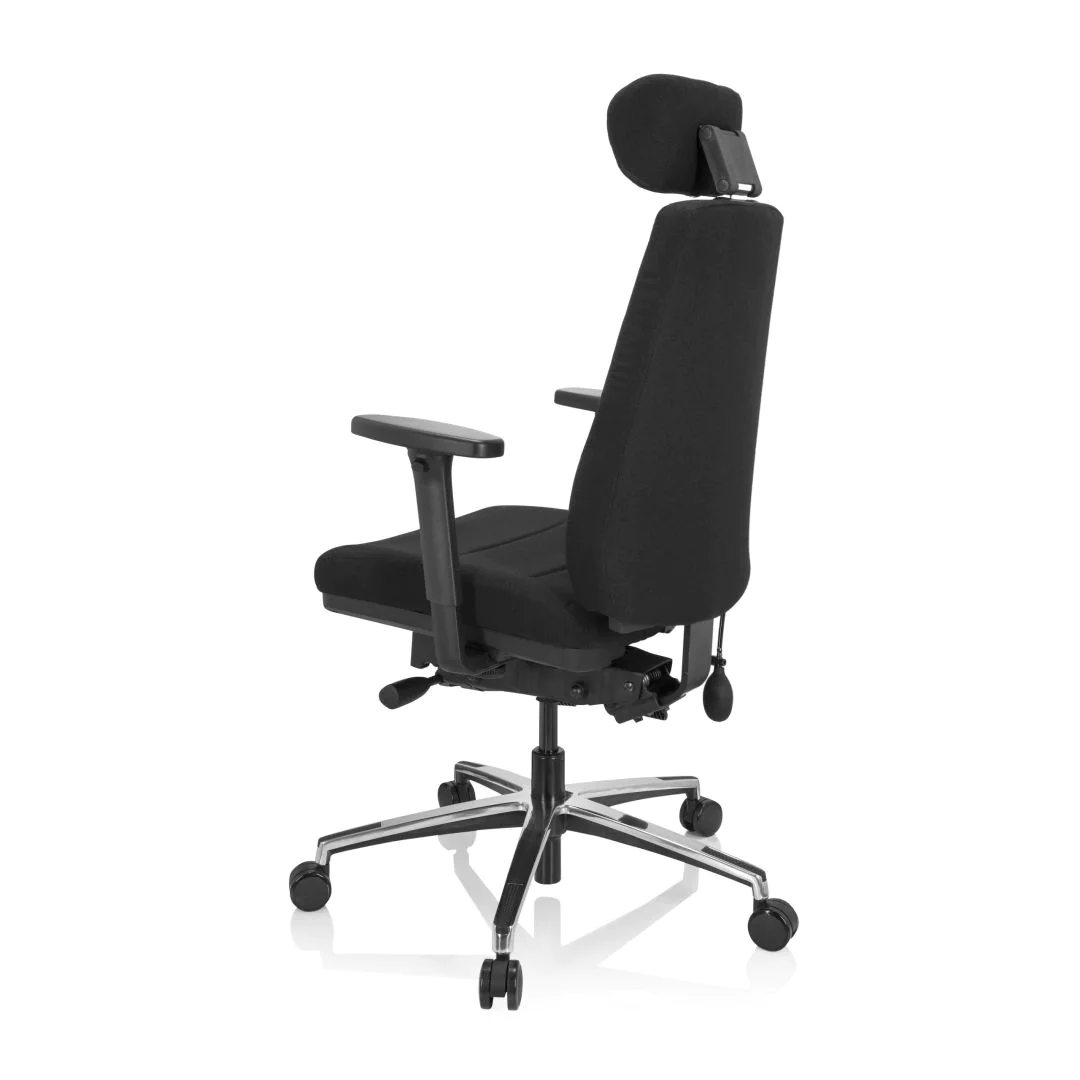 Bürostuhl Drehstuhl PHOENIX PRO I Stoff schwarz von HJH - Produktbild 13 von 15
