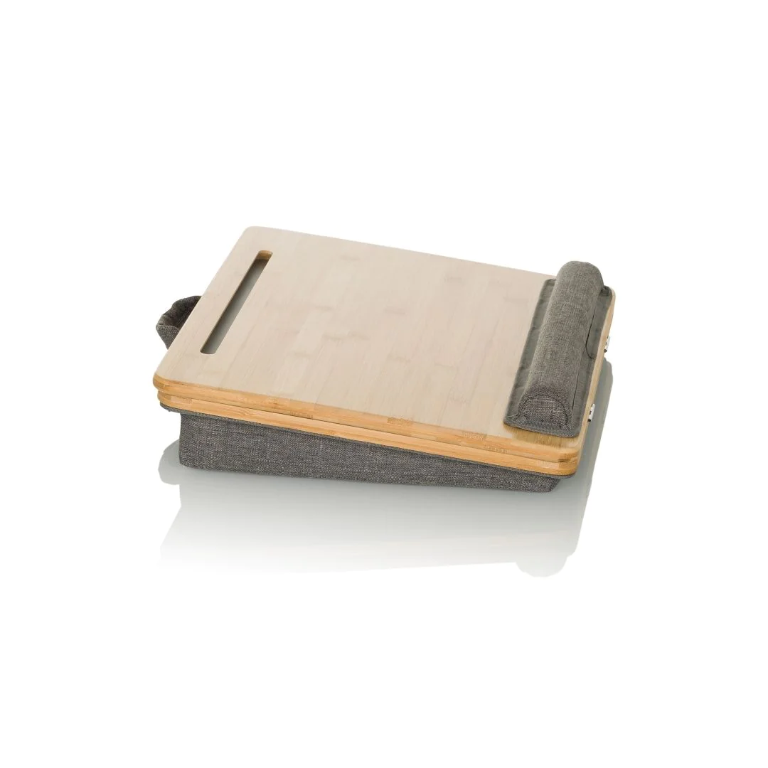 Laptopunterlage Laptop Kissen COMFILAP III 42 x 34 cm, einstellbar braun grau von HJH - Produktbild 12 von 14