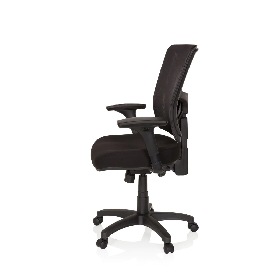 Bürostuhl Drehstuhl IMPACT PRO Stoff schwarz von HJH - Produktbild 12 von 14