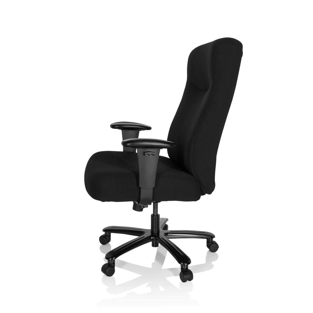 Chefsessel XXL EVEREST I Stoff schwarz von HJH - Produktbild 11 von 12