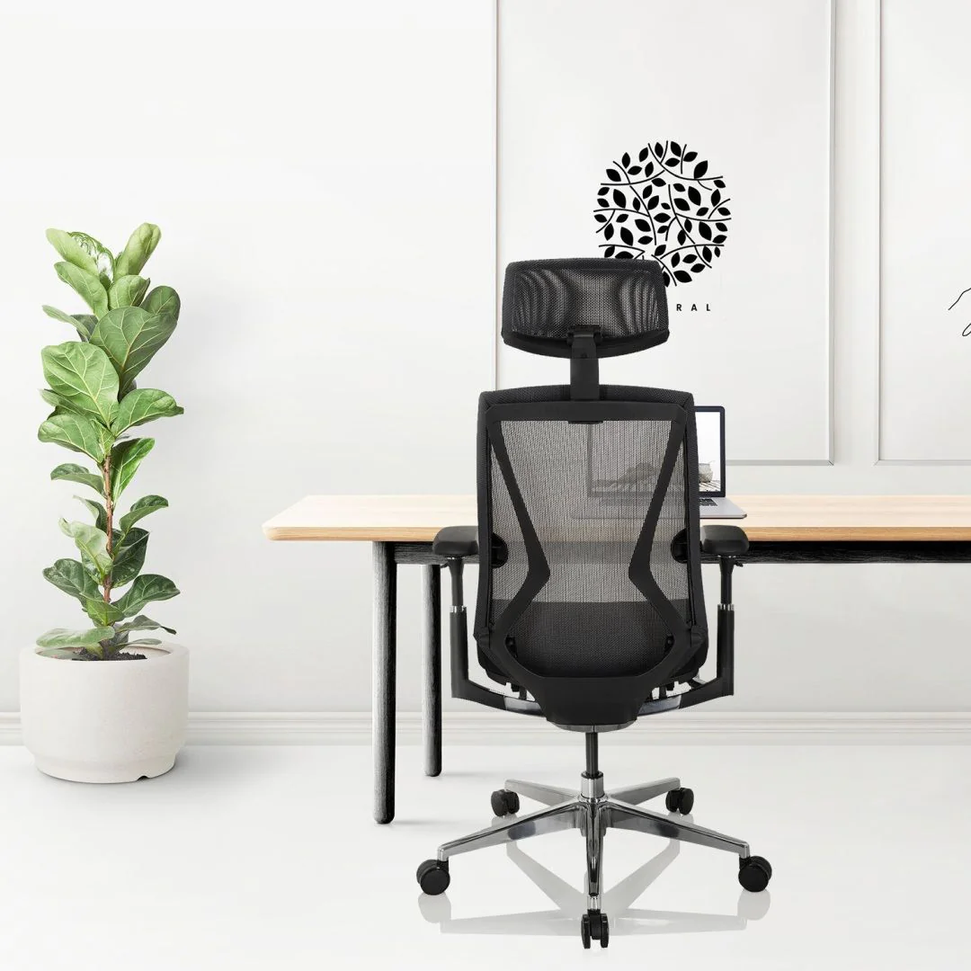 Bürostuhl Drehstuhl INSPERO Netzstoff Stoff schwarz von HJH - Produktbild 6 von 14
