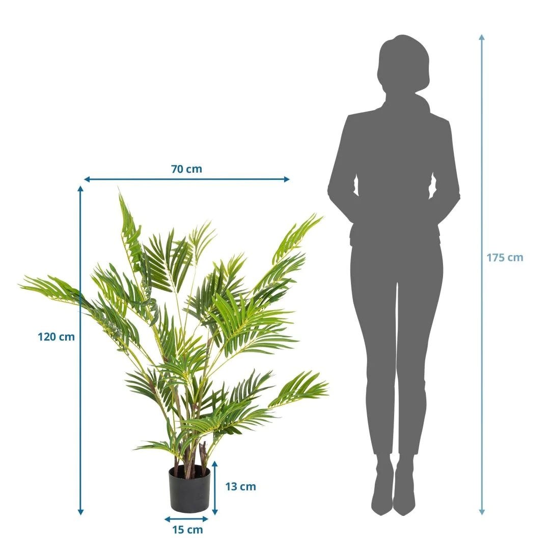Kunstpflanze ARECA I von HJH - Produktbild 5 von 6