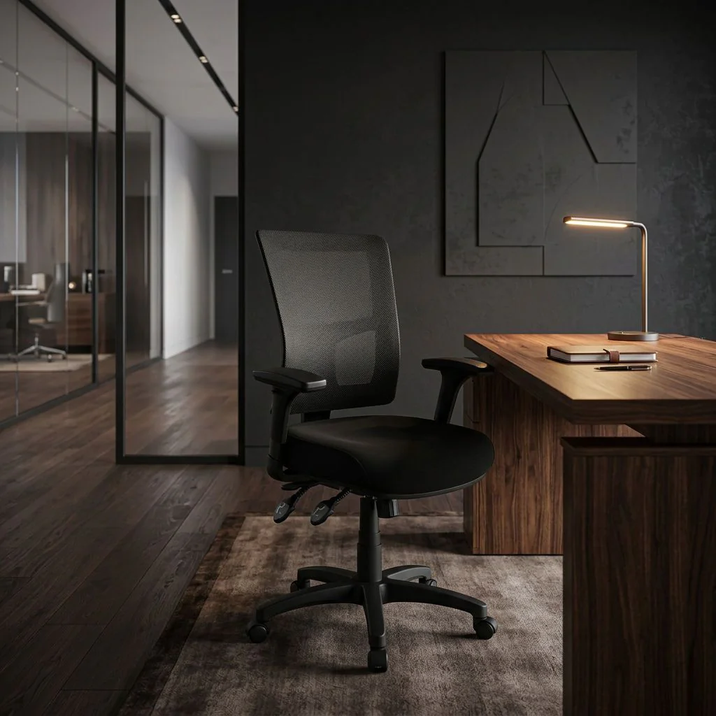Bürostuhl Drehstuhl IMPACT PRO Stoff schwarz von HJH - Produktbild 14 von 14