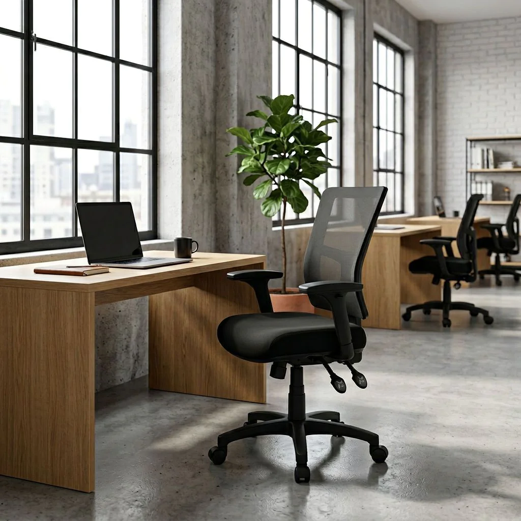 Bürostuhl Drehstuhl IMPACT PRO Stoff schwarz von HJH - Produktbild 3 von 14
