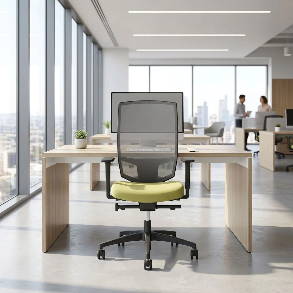 Bürostuhl @Just evo mesh black von Dauphin - Produktbild 1 von 6