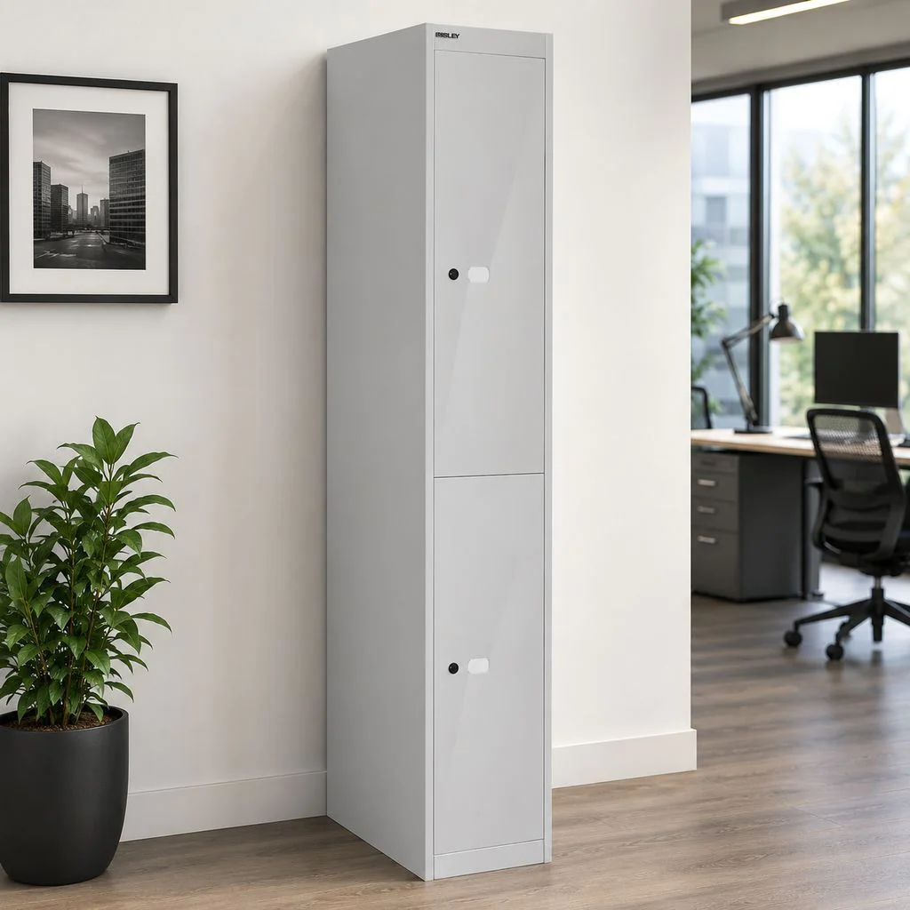 Office Garderobenschrank - 2FH45 von Bisley - Produktbild 2 von 3