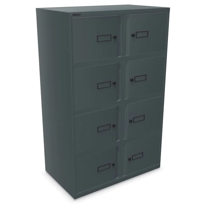 Schließfachschrank Essentials B80H127 von Bisley - Produktbild 1 von 1