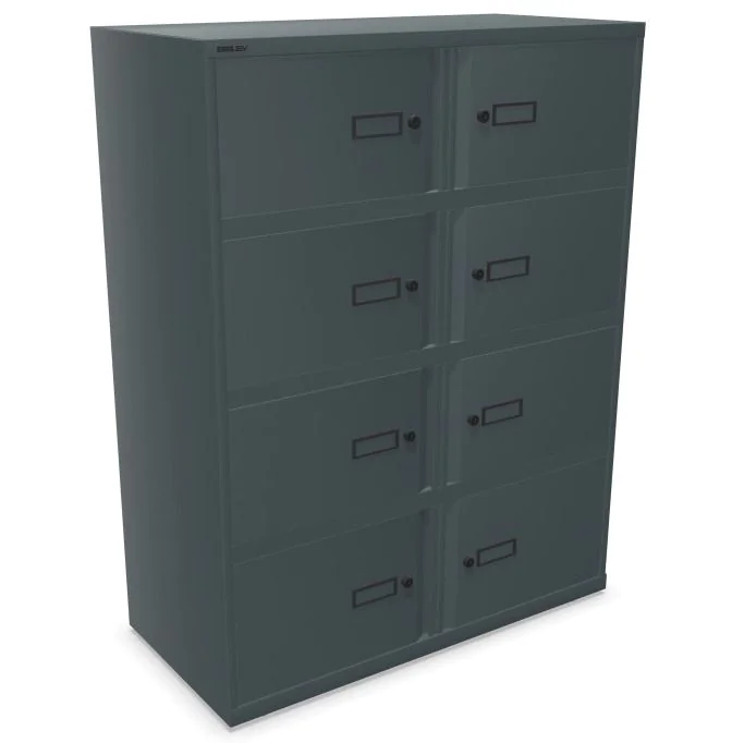 Schließfachschrank Essentials B100H130 von Bisley - Produktbild 1 von 1