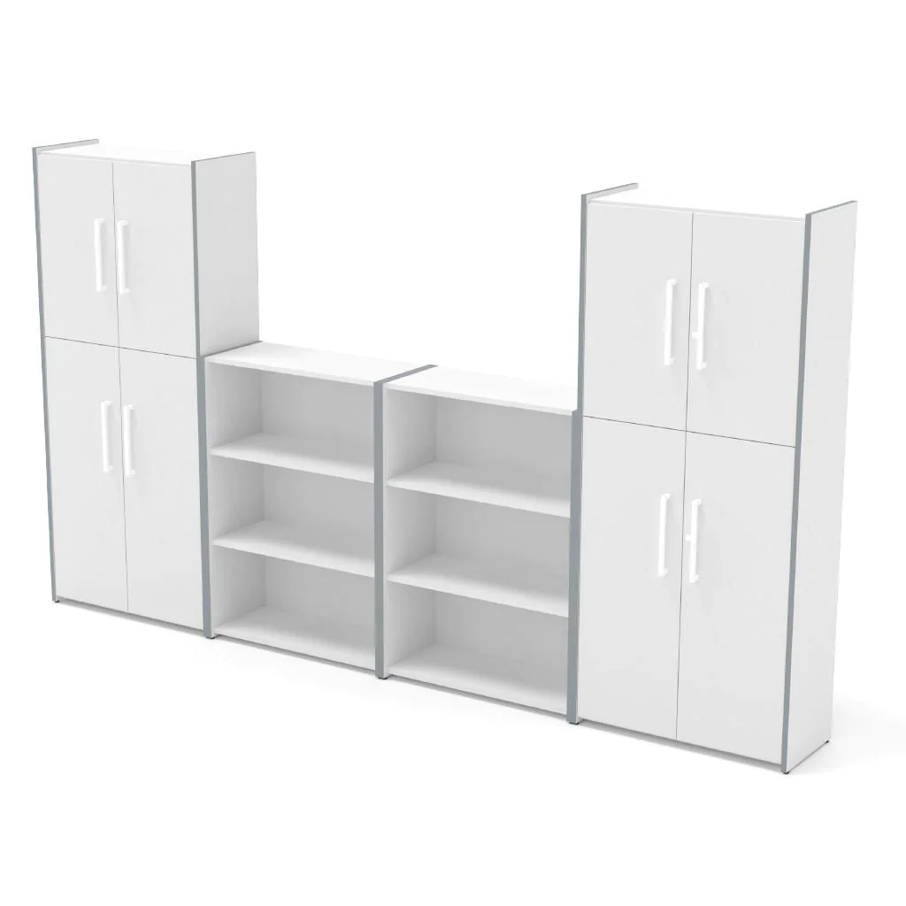 Komplettbüro Move 3 Premium mit höhenverstellbarem Schreibtisch Eckform von Kerkmann - Produktbild 5 von 7