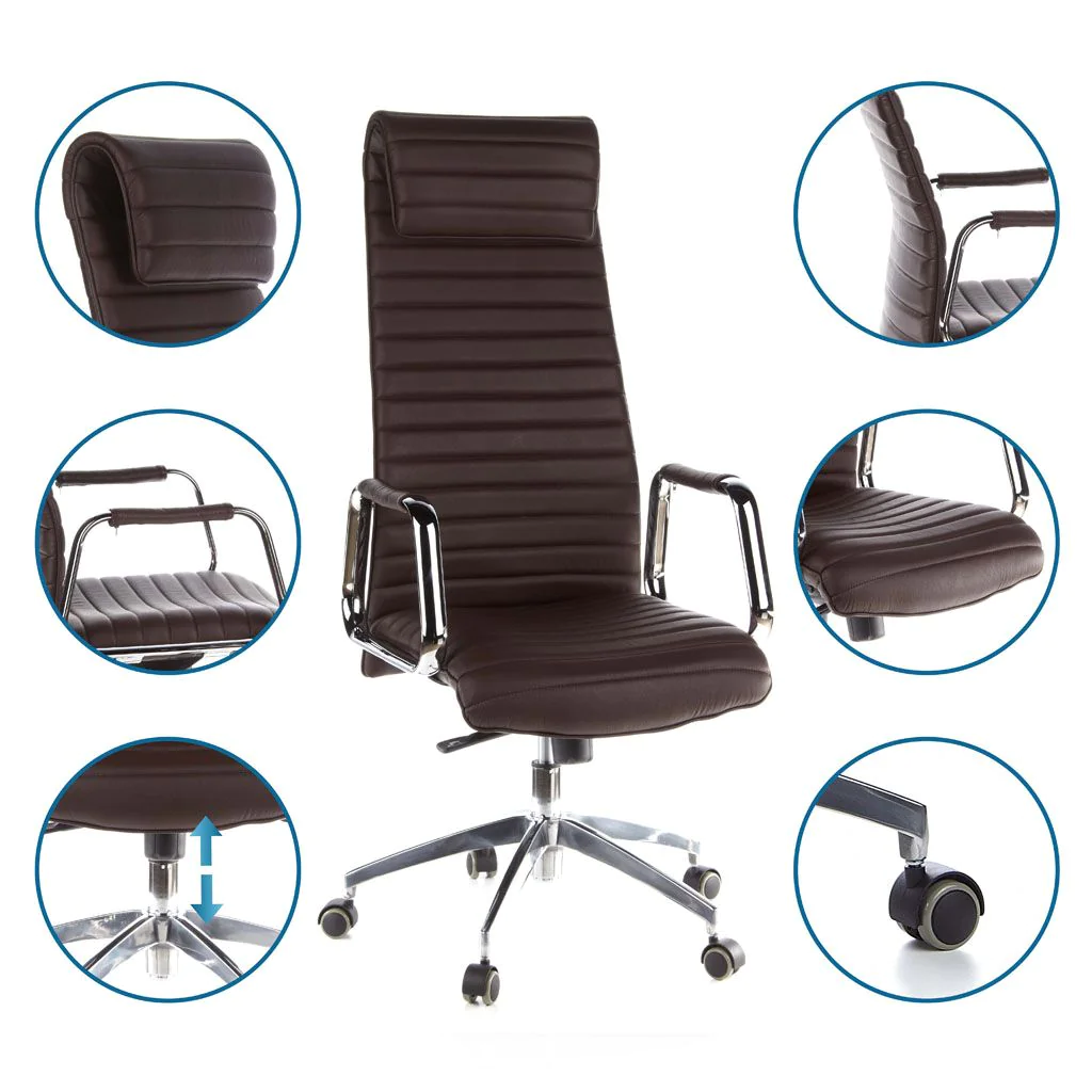 Chefsessel Advance 20 Leder von HJH - Produktbild 7 von 20