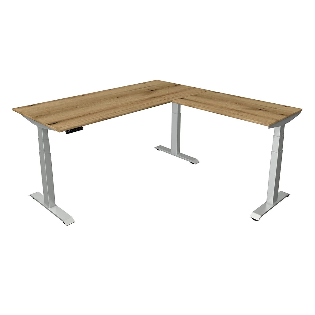 Höhenverstellbarer Schreibtisch Move 4 Eckform von Kerkmann - Produktbild 7 von 10