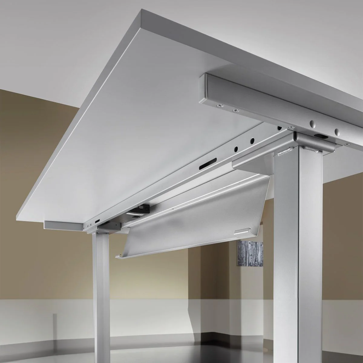 Höhenverstellbarer Schreibtisch XDSM Freiform von Hammerbacher - Produktbild 15 von 15