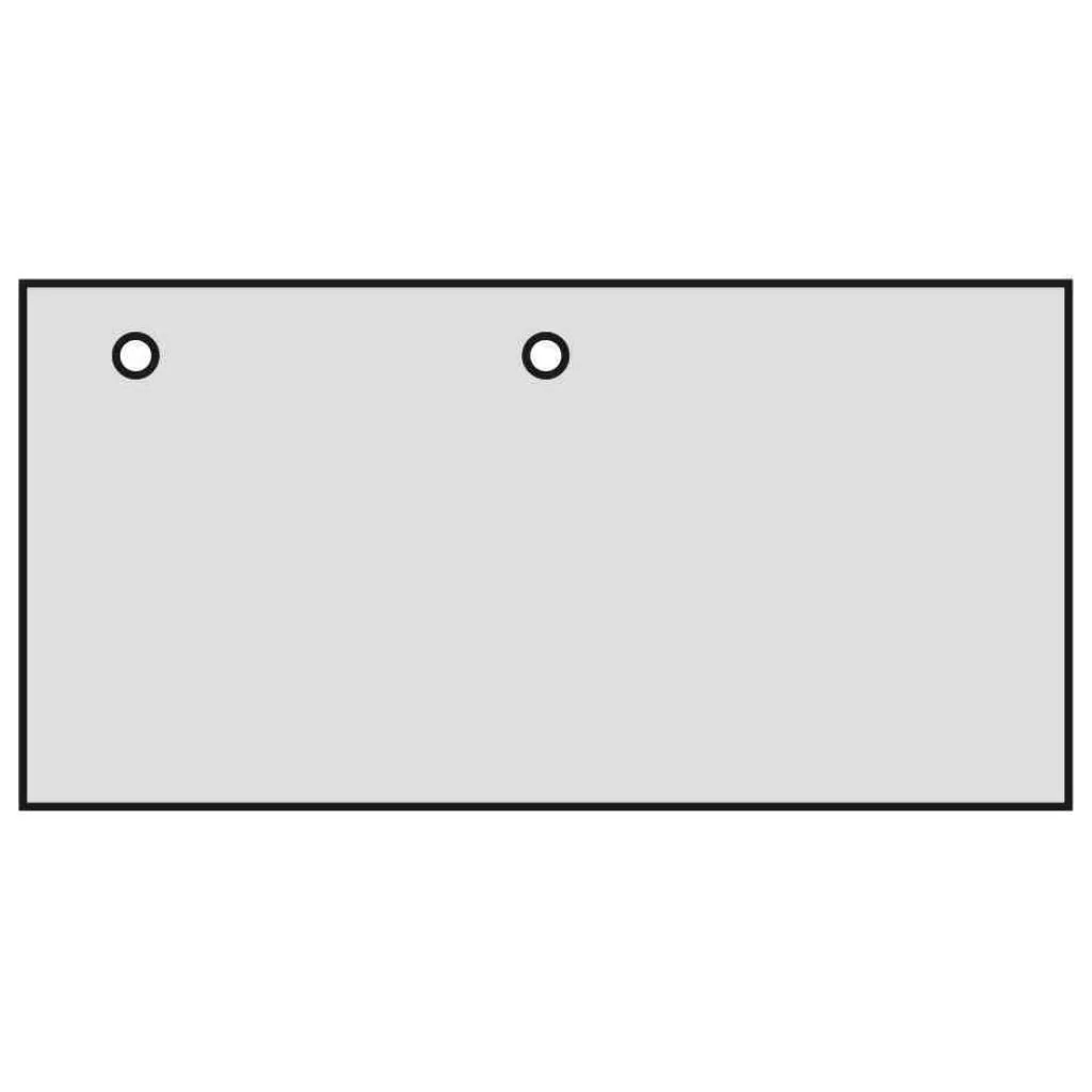 Kabeldose 60 mm rund inkl. Bohrung - links + mittig von Hammerbacher - Produktbild 1 von 1