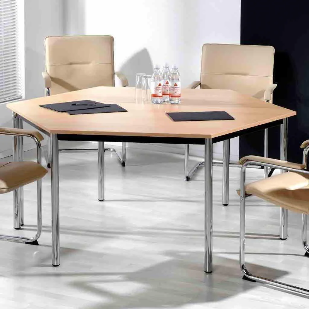Konferenztisch D Trapezform vierkant von Hammerbacher - Produktbild 6 von 10