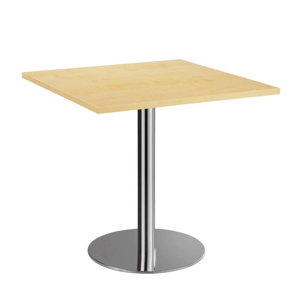 Säulentisch STF Quadratform - Silber von Hammerbacher - Produktbild 7 von 10