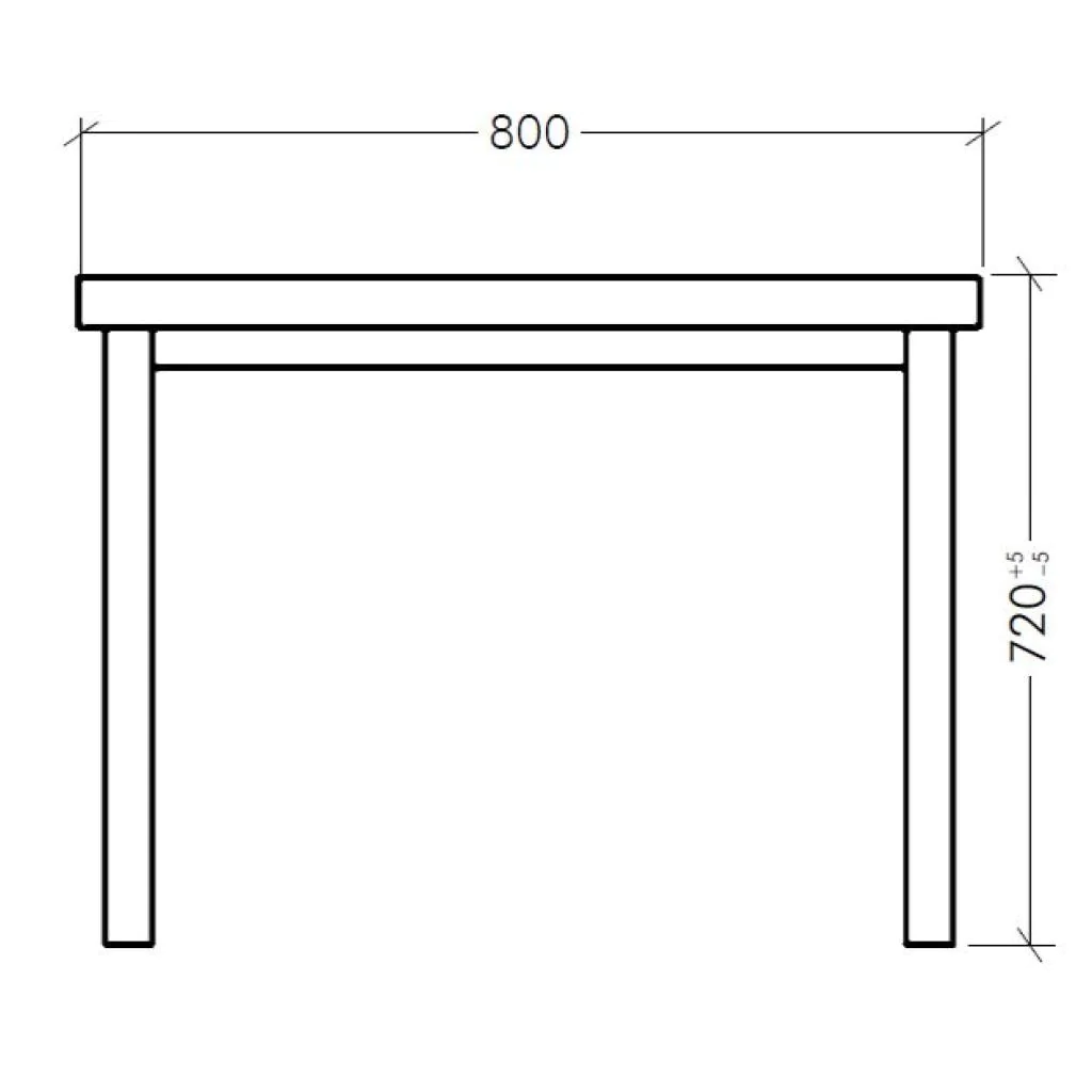 Konferenztisch Serie V 120 x 80 cm von Hammerbacher - Produktbild 11 von 12