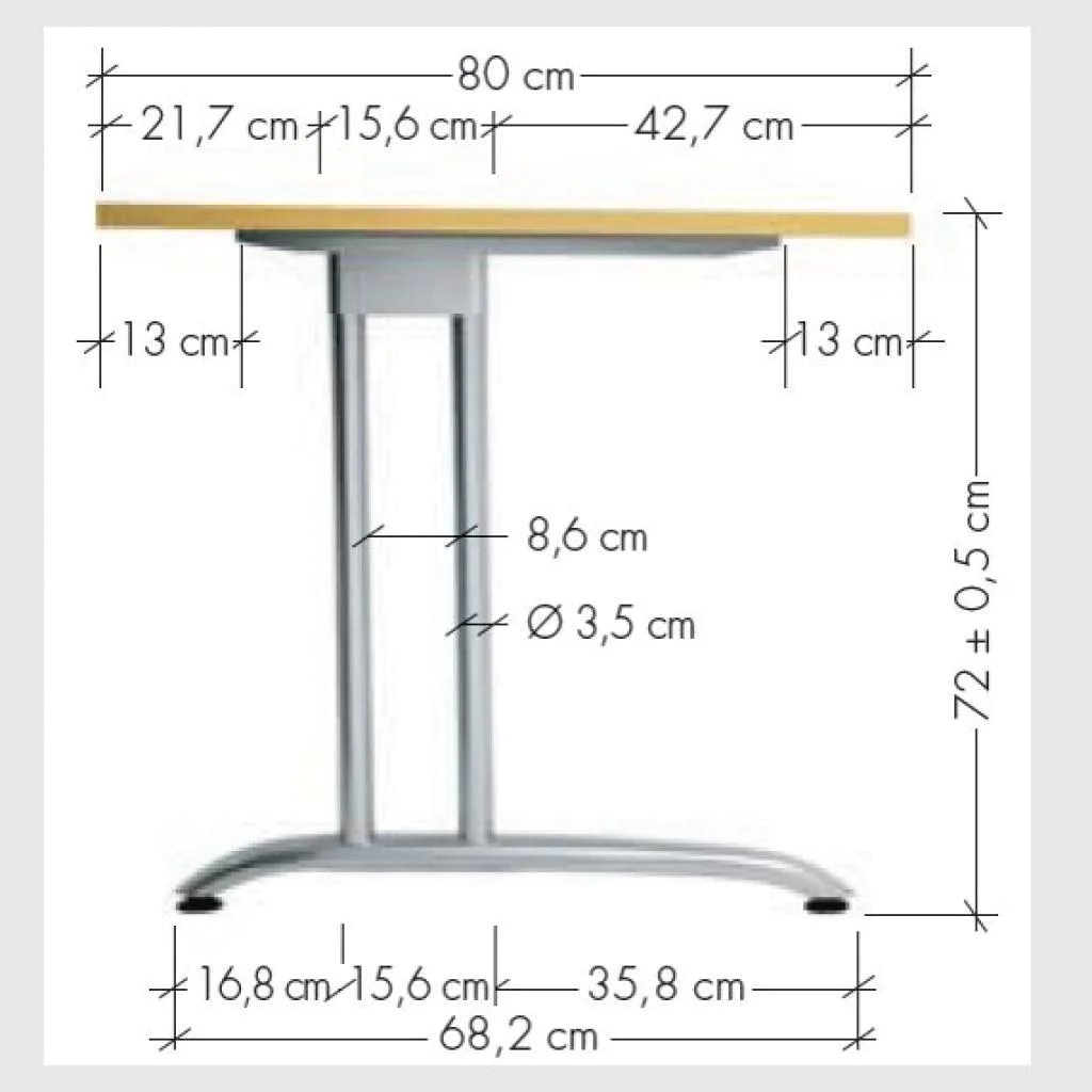 Schreibtisch B von Hammerbacher - Produktbild 9 von 16