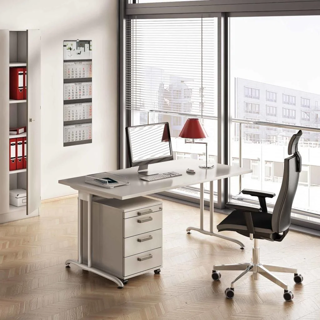 Schreibtisch B Eckform von Hammerbacher - Produktbild 4 von 16