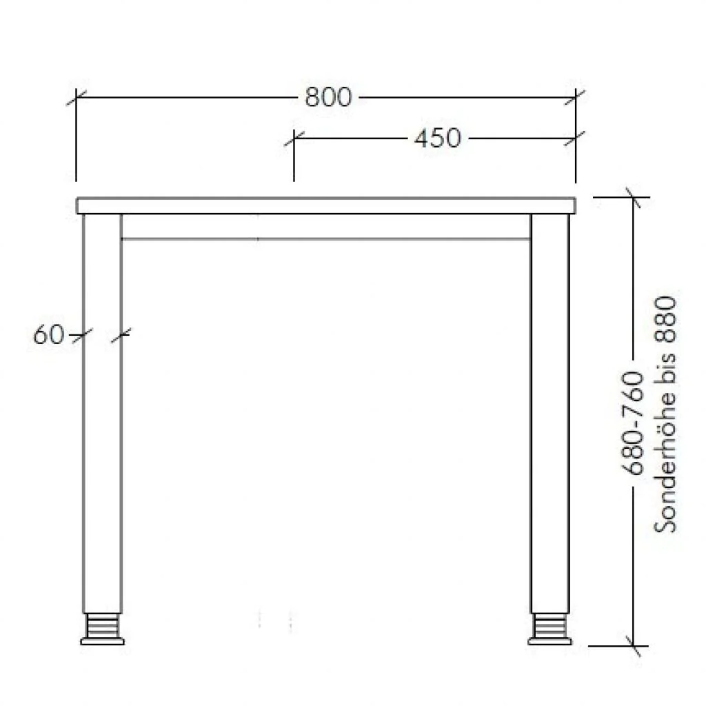 Schreibtisch H Freiform von Hammerbacher - Produktbild 8 von 13