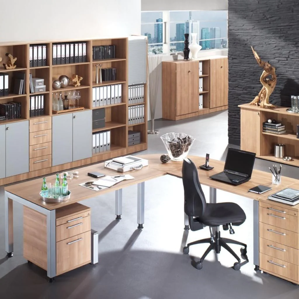 Schreibtisch J Eckform von Hammerbacher - Produktbild 13 von 17