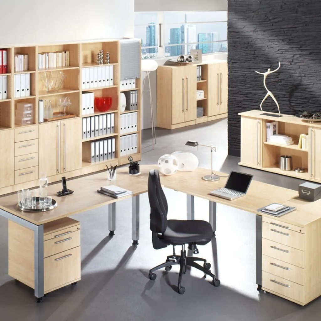 Schreibtisch J Eckform von Hammerbacher - Produktbild 14 von 17