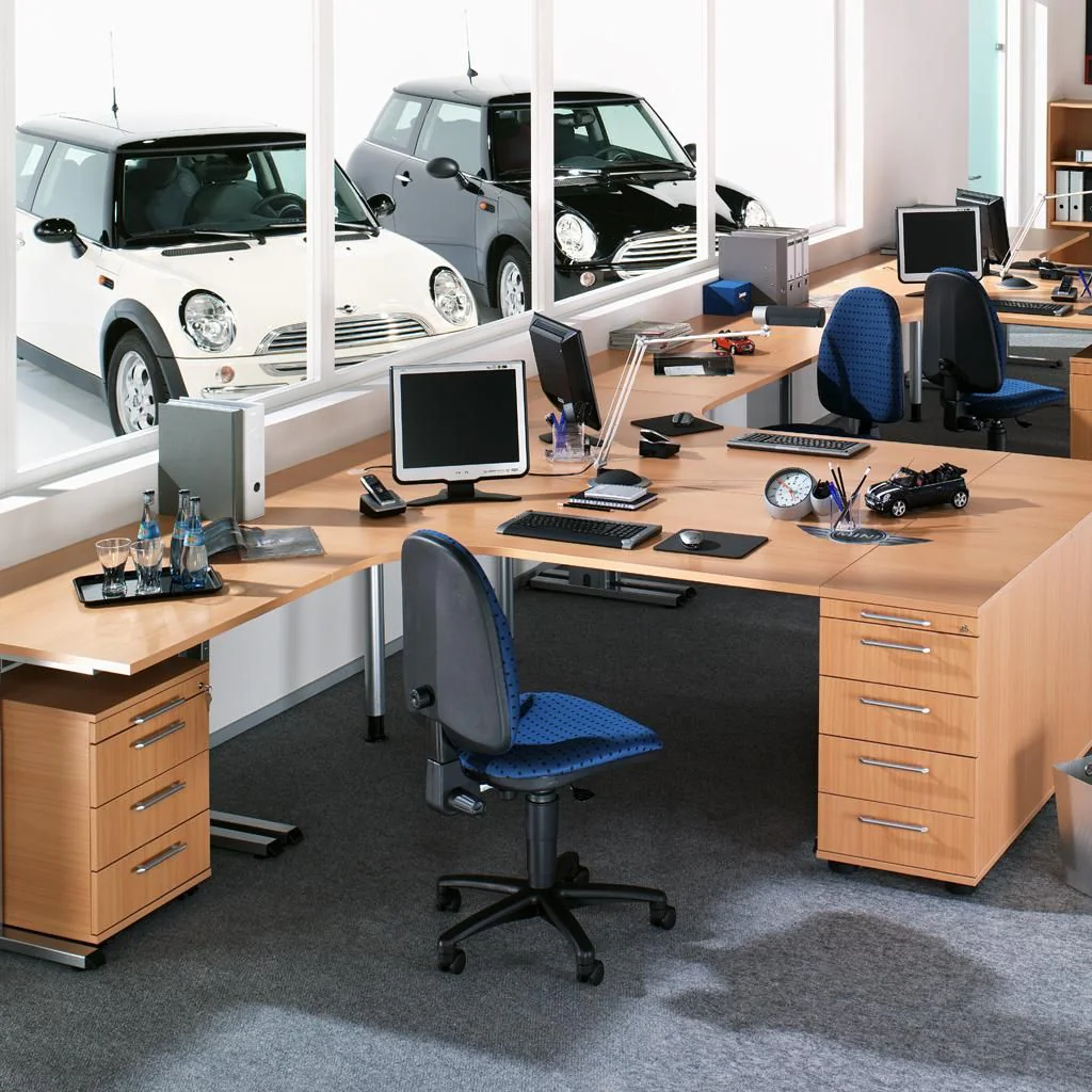 Schreibtisch O Ecke von Hammerbacher - Produktbild 16 von 18