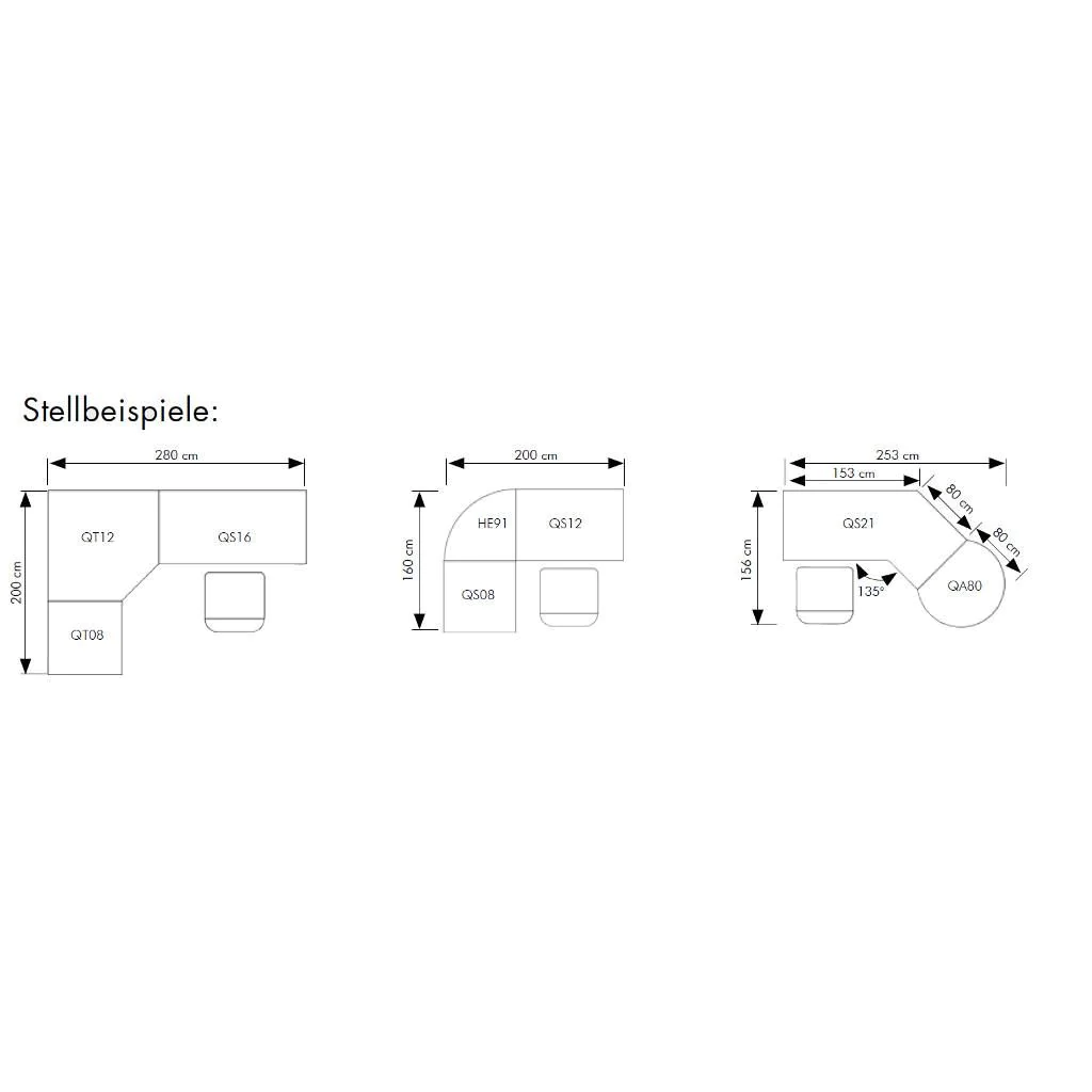 Schreibtisch Q von Hammerbacher - Produktbild 10 von 15