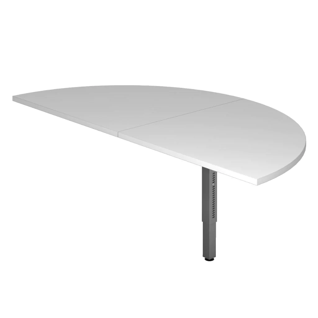 Tischplatte 160 cm mit Stützfuß von Hammerbacher - Produktbild 1 von 7