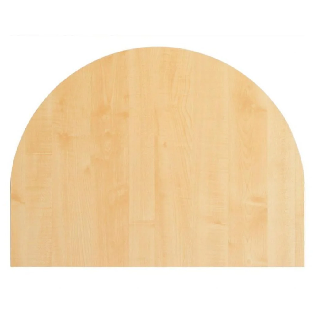 Tischplatte R mit Stützfuß 60 x 80 cm von Hammerbacher - Produktbild 5 von 6