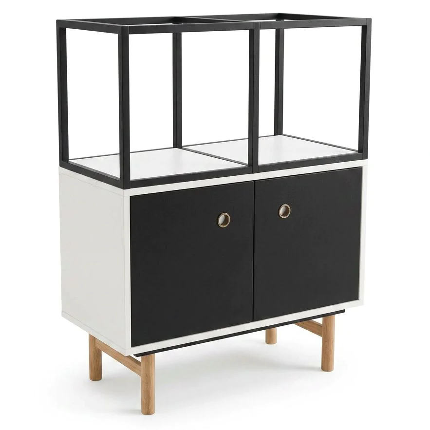 Bridge Flügeltürenschrank inkl. Regaltop 98,1 cm hoch von Bisley - Produktbild 4 von 4