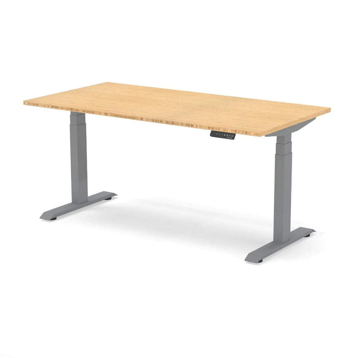 Höhenverstellbarer Schreibtisch Stayble 2.0 Bambus von Deskonia - Produktbild 6 von 7