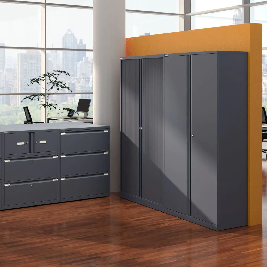 Rollladenschrank Essentials B100H197 von Bisley - Produktbild 2 von 4